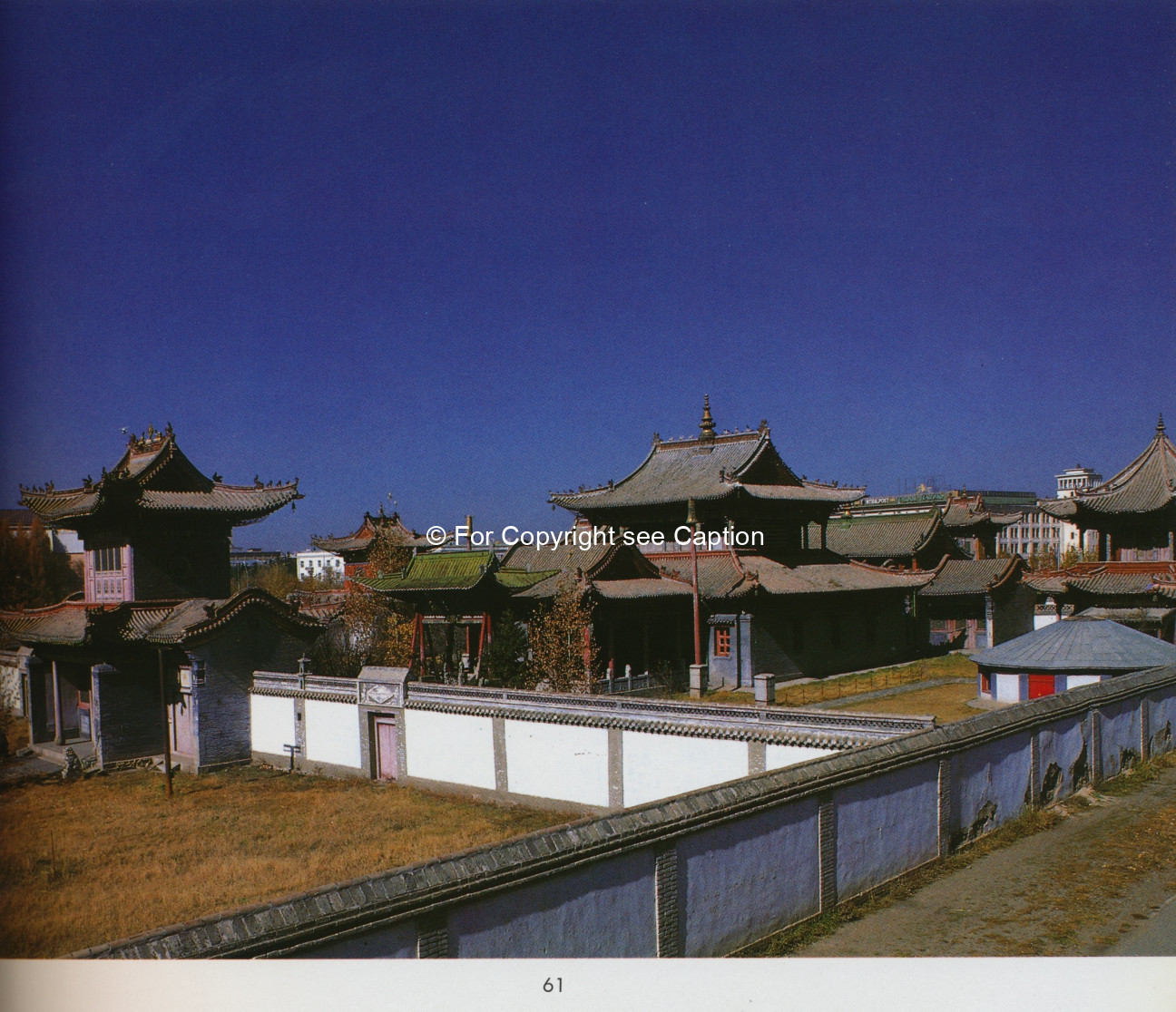 General view. Tsültem, N., Mongolian Architecture. Ulaanbaatar 1988, 61